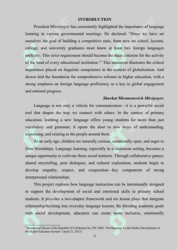 Language learning as a tool for enhancing interpersonal skills in elementary school children 2