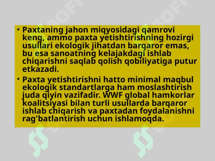 Industrial iqtisodiyot paxta yetishtirish samarali yo‘llari 3