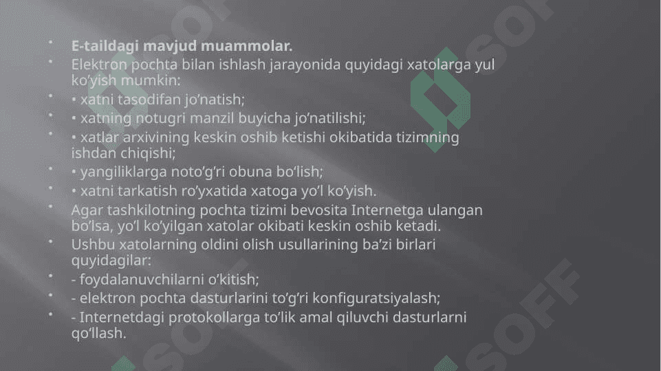 INTERNETDA AXBOROT XAVSIZLIGINI TA’MINLASH 4