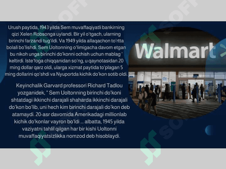 Walmart kompaniyasi tarixi 3