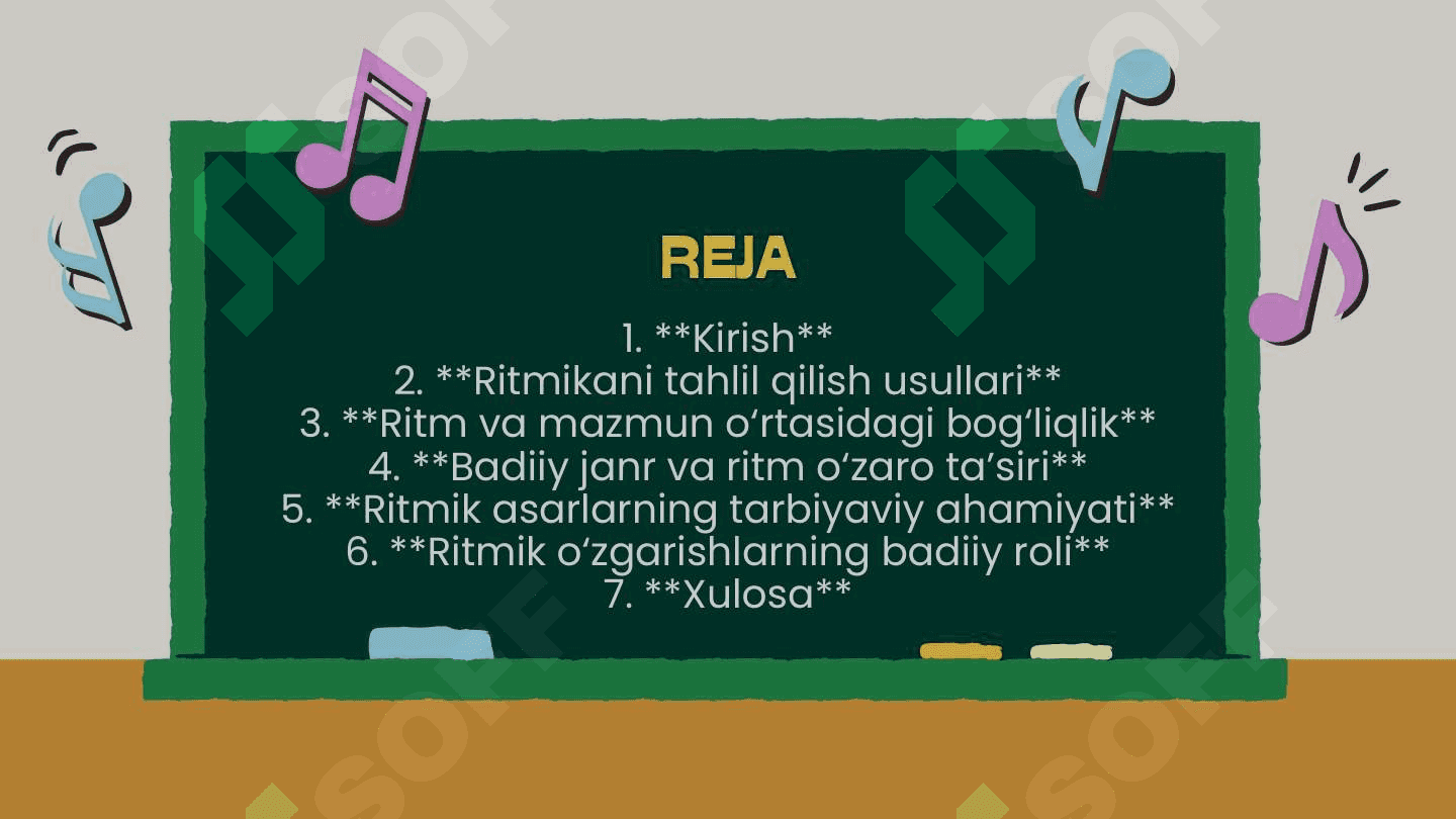 Badiiy asar ritmikası 2