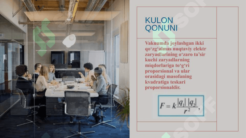 Kulon qonuni. Elementar zaryad 3
