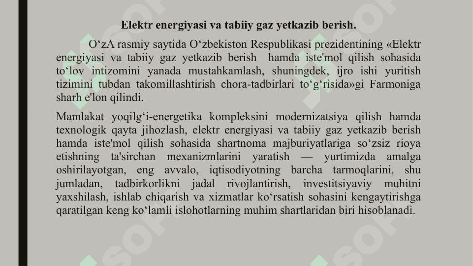 Honada gaz hidi ko‘tarilganda elektr tarmog‘idan uzish dasturi va xonadagi gazmiqdorini OLED SSD1306 ekranga chiqaruvchi dastrur loyixasini yaratish. 4
