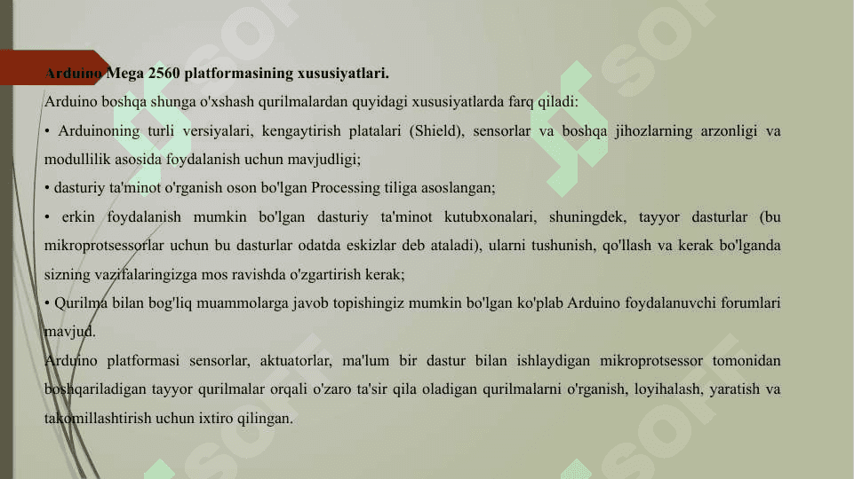 Gullarni avtomatik sug’orishni avtomatlashtirish dasturi va loyihasini ishlab chiqish 8