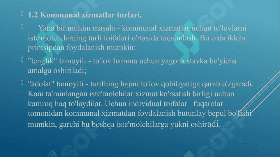 Komunal xizmatlarni ko’rsatuvch  shaxar haqida axborot beruvchi veb sayt yaratish 7
