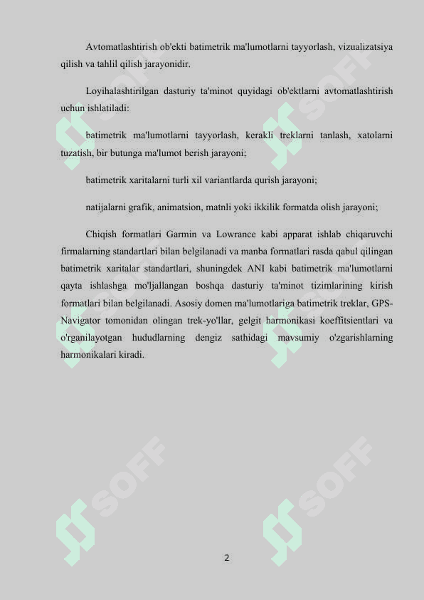 “Dekanat”internet ilovasini ishlab chiqish 2