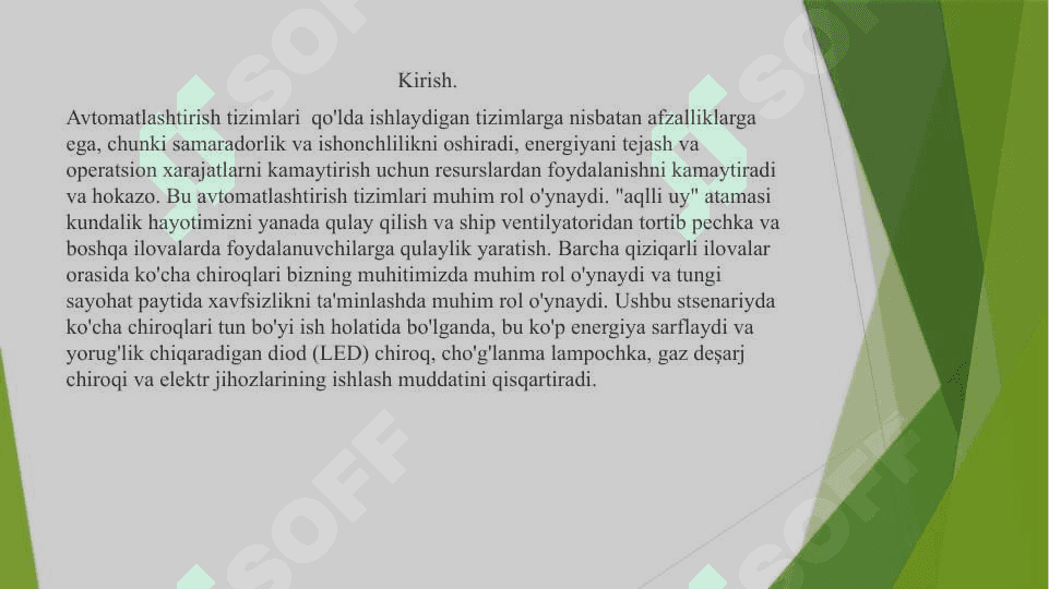 Shaxar chiroqlarini Bluetooth datchigigi yordamida avtomatlashtirish qurilmasini yaratish. 2