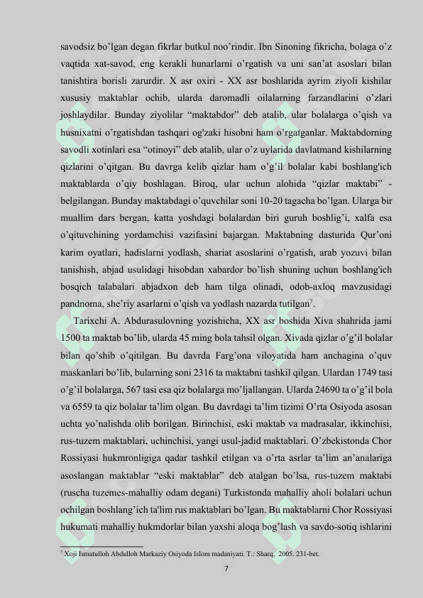 Mustaqillik yillari tadqiqotlarida O’rta Osiyo me’moriy obidalari tarixi 7