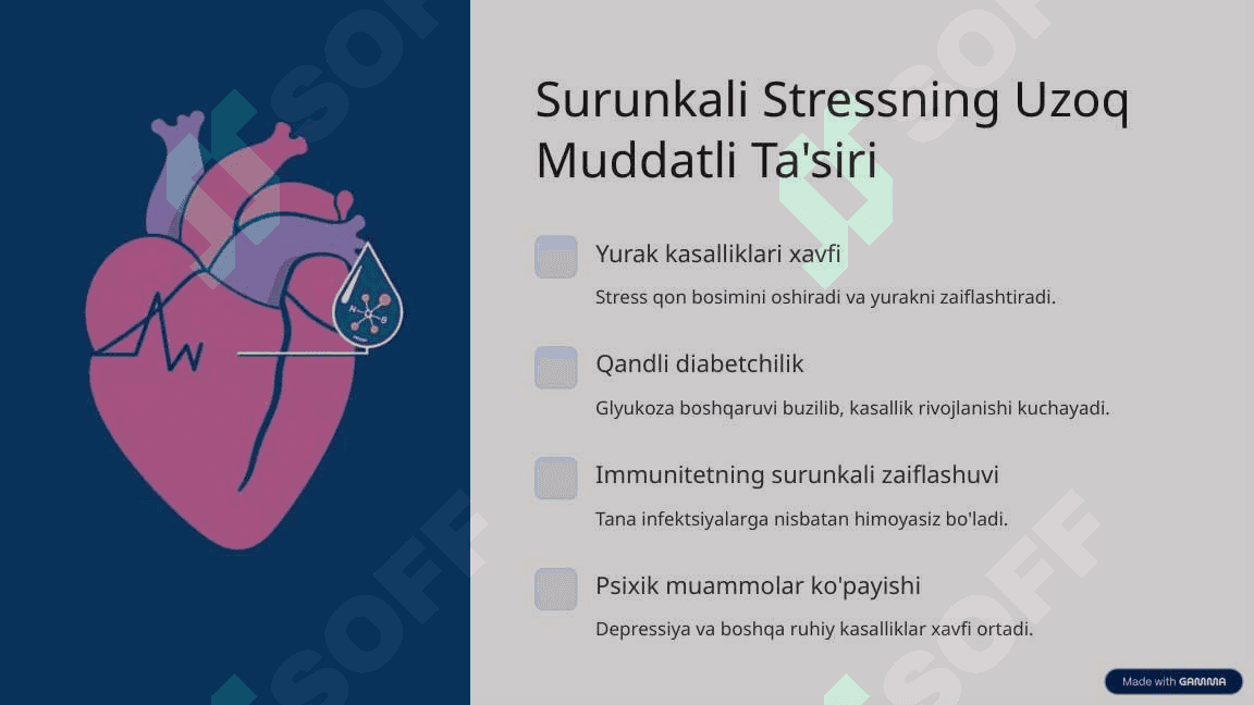 Stresslar va ularning salomatlikka ta’siri 4
