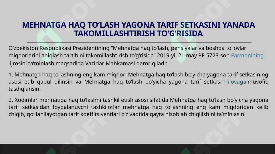 Budjet tashkilotlarida  mehnatga haq tolashning hususiyatlari 2