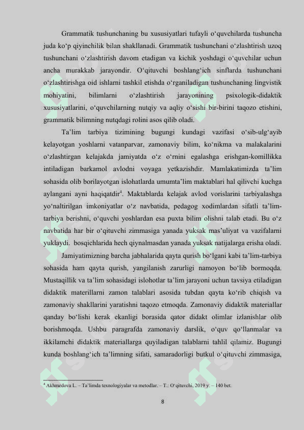 GRAMMATIKA , IMLO VA NUTQ O‘STIRISHDAN MAVZULAR 7