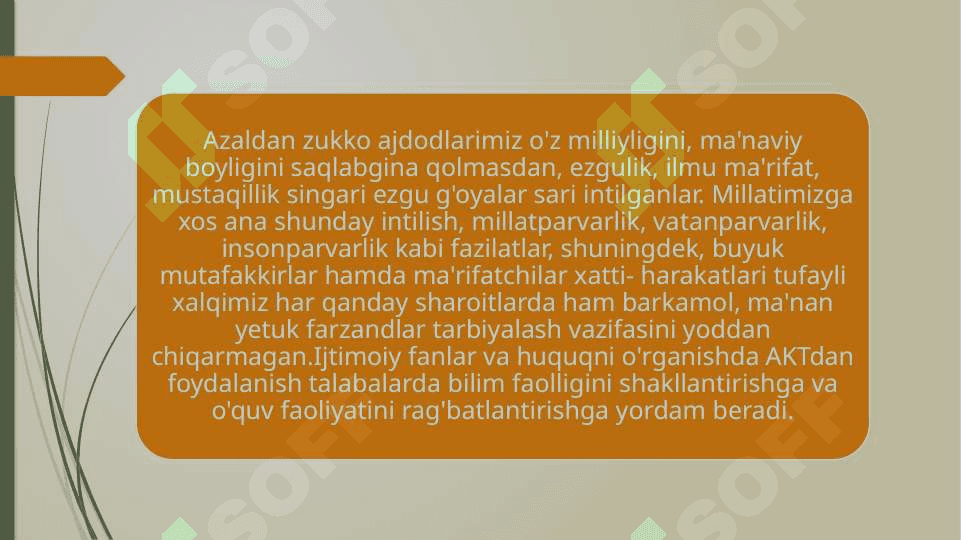 Huquq fanini oʻqitishda axborot texnologiyalaridan foydalanish 4