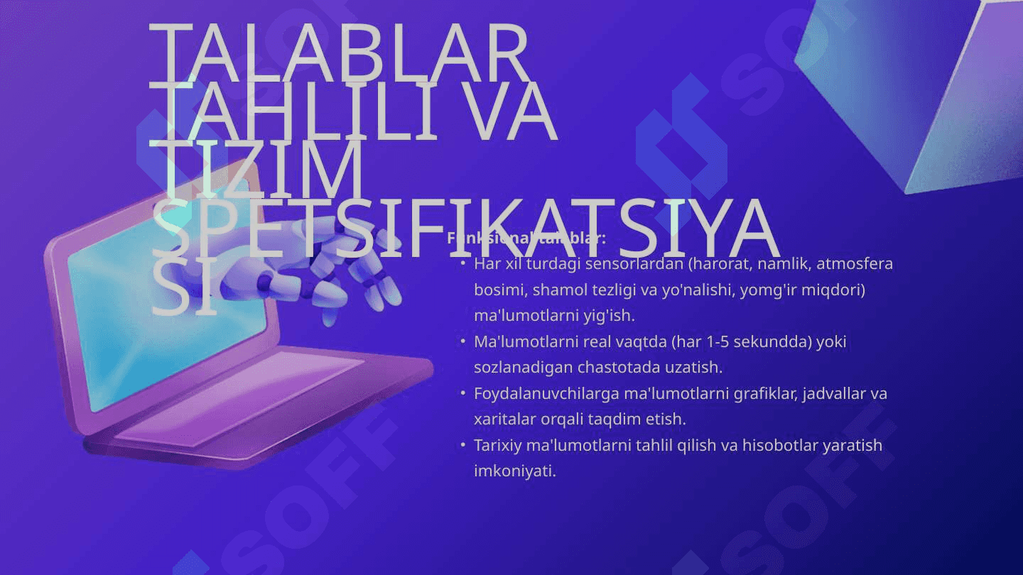 Meteorologik stansiya uchun ma'lumotlarni yig'ish tizimini loyihalash 3