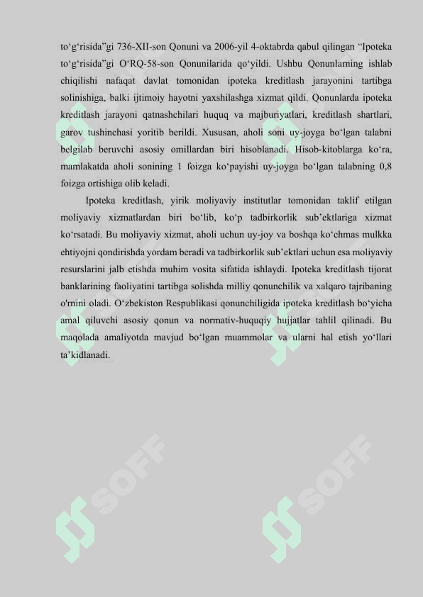 BANKLARDA IPOTEKA KREDITLARI HISOBI 4