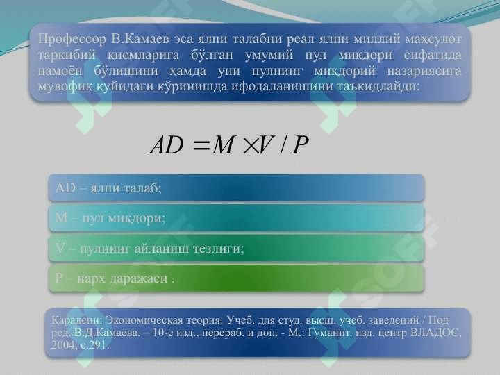 ЯЛПИ ТАЛАБ ВА ЯЛПИ ТАКЛИФ 5