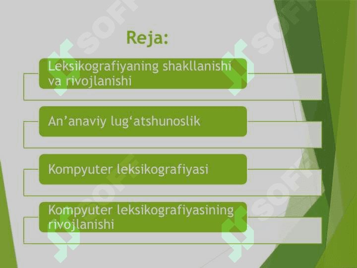 Leksikografiya - amaliy tilshunoslikning tarmogʻi sifatida 2