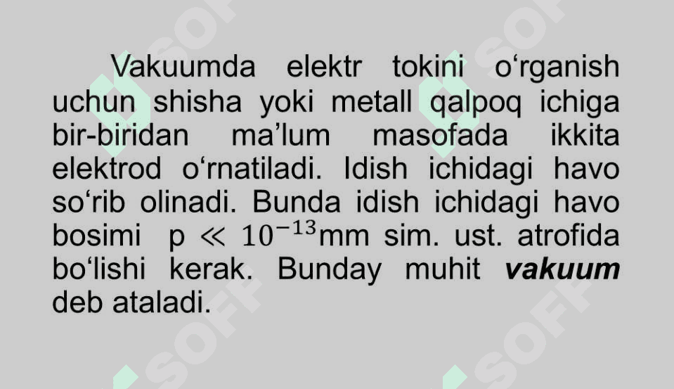 Vakuumda elektr toki 2
