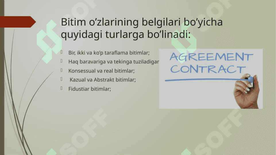 BITIM TUSHUNCHASI VA TURLARI 7