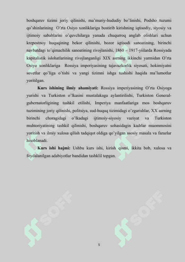 Turkiston general gubernatorligining tashkil etilishi 5