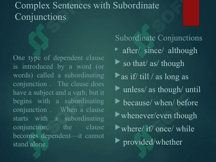 The complex sentence relative pronouns and clauses 4