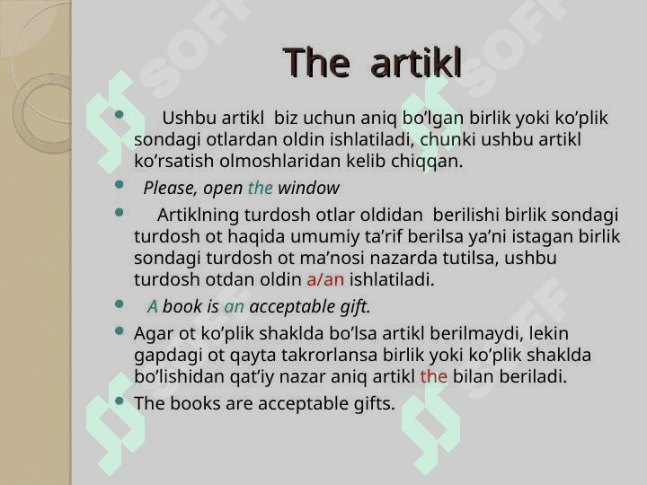 Articles(Artikllar) 5