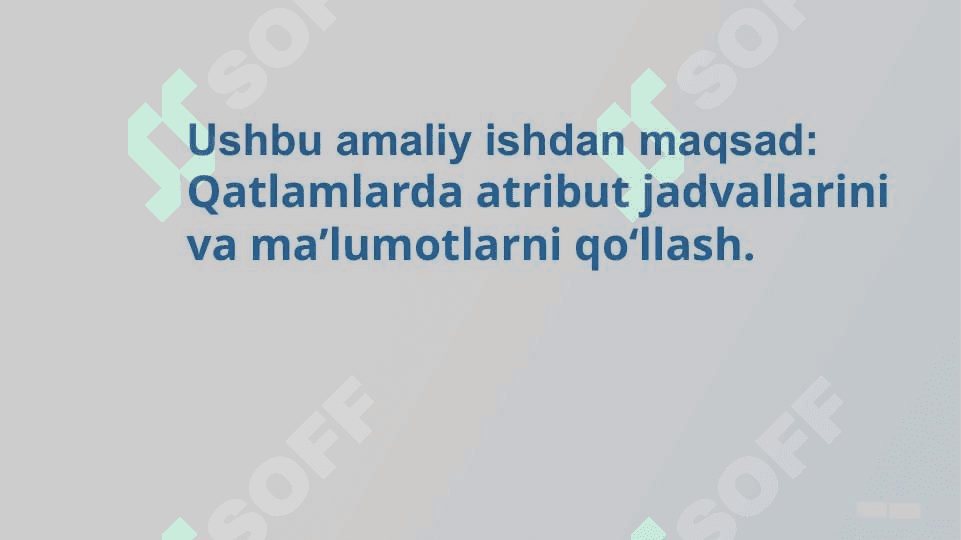Geoma’lumotlar bazasi asosida 3D yaratish va qayta ishlash. GIS texnologiyasi ArcInfo tizimini sozlash 3