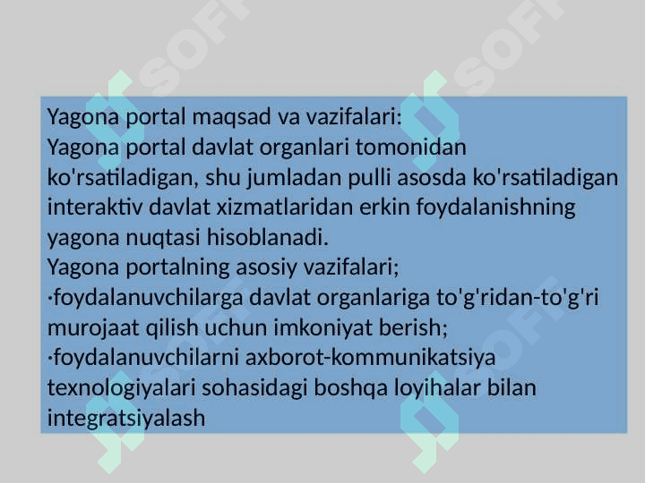 Yagona interaktiv davlat xizmatlari portal 4