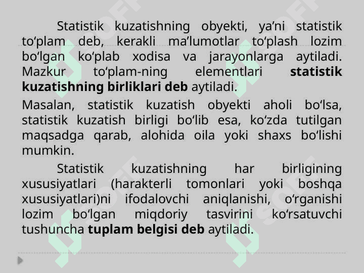 Statistik ma’lumotlarni to‘plash nazariyasi va amaliyoti 4