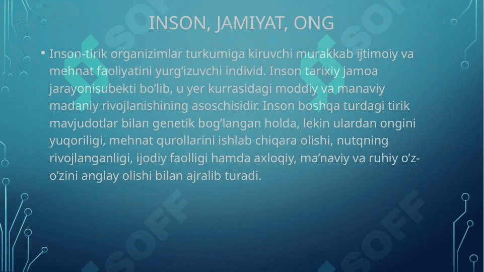 Tabiat va jamiyat falsafasi 4