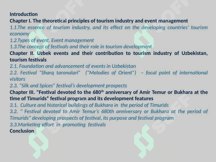 The role of festivals in tourism industryThe role of festivals in tourism industry 2