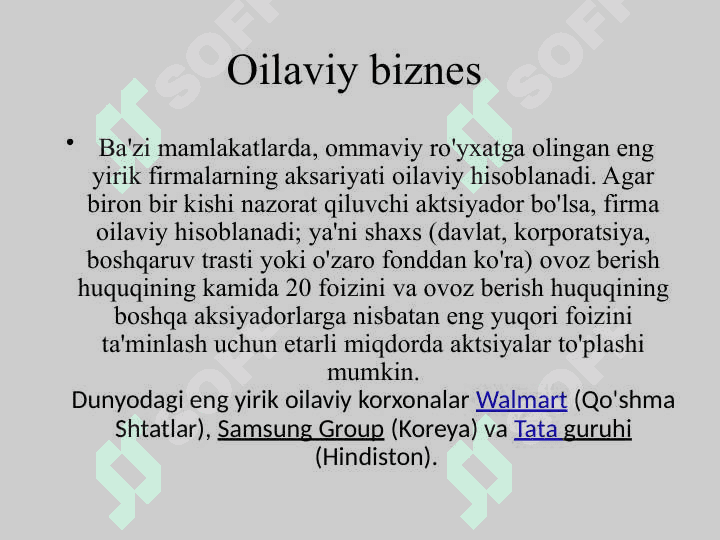 Oilaviy biznes-baraka manbai 6