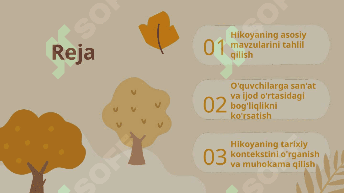 Abdulla Qahhor "San'atkor"hikoyasining 7- sinfga mosligi va uni oʻqitilishi 2