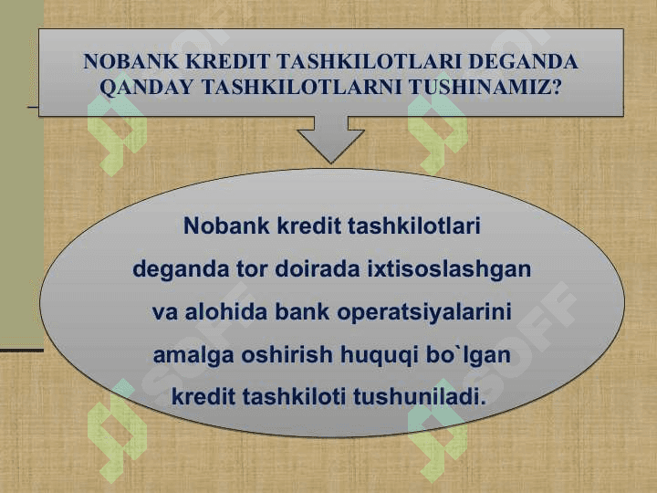 NOBANK KREDIT TASHKILOTLARI VA ULARNING TURLARI 5