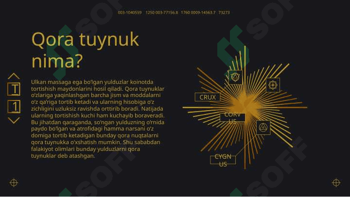 Kosmosdagi qora tuynuk haqida 3