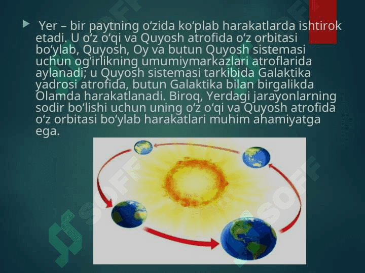 YERNING QUYOSH ATROFIDA AYLANISHI VA UNING OQIBATLARI 2