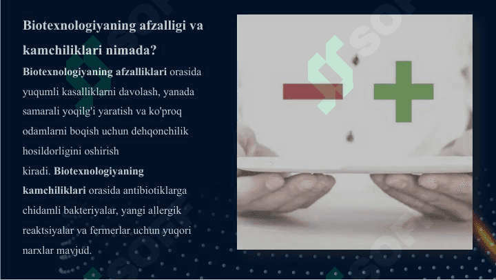 Biotexnologik usulda olingan mahsulotlarning genetik xavfsizligi 3
