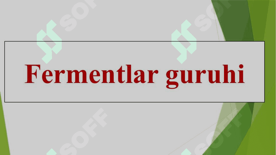 FERMENTLAR MUHANDISLIGI 7