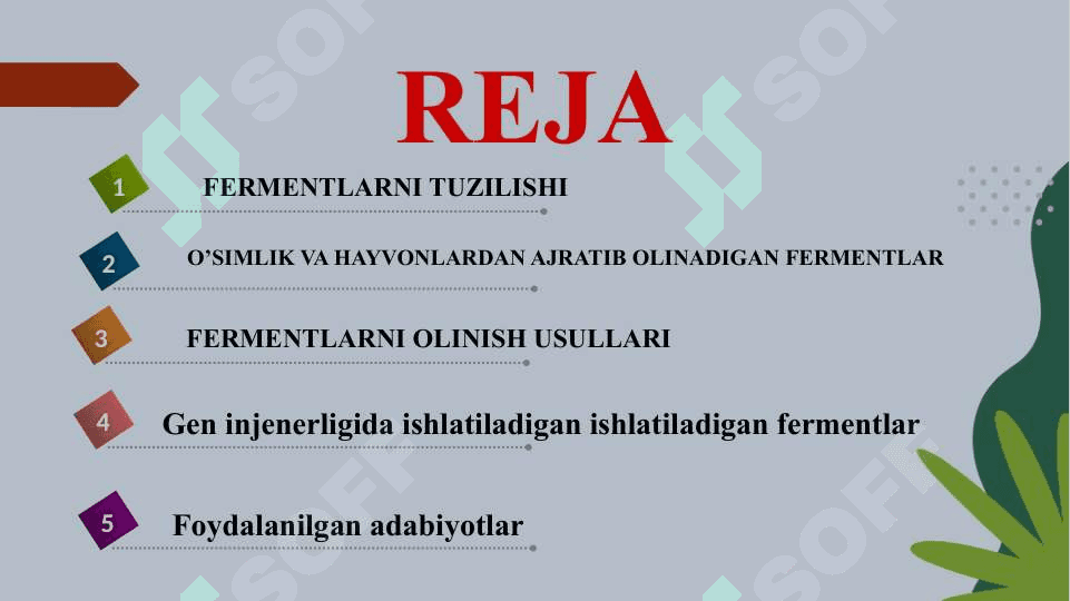 TOZA FERMENTLAR AJRATIB OLISH USULLARI 3