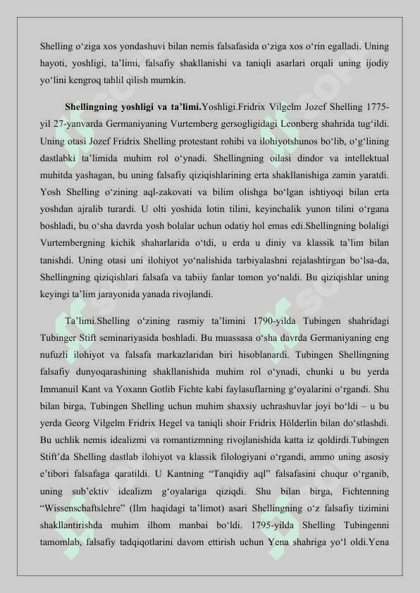 Fridrix Yozef Shelling 25 6