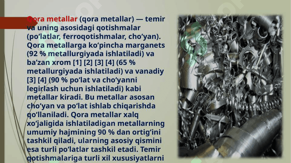 QORA METALLAR 2