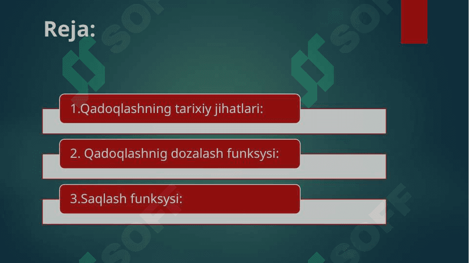 QAdoqlashning asosiy vazifalari 2