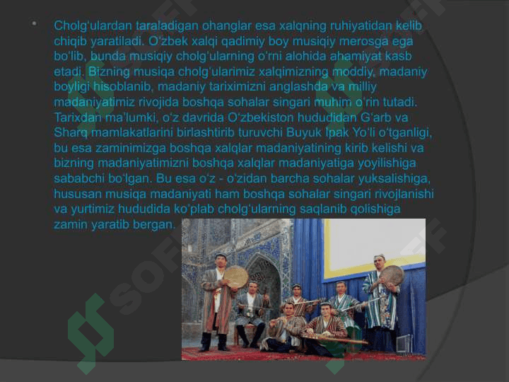 Xalq cholg’ularida ijrochilik uslubiyoti 3