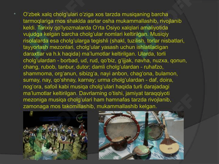 Xalq cholg’ularida ijrochilik uslubiyoti 4