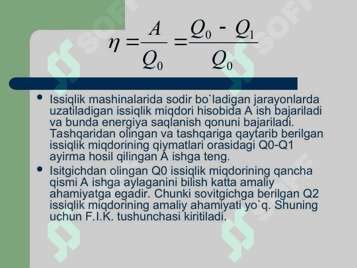 Issiqlik mashinalari va ularning foydali ish koeffitsienti 3