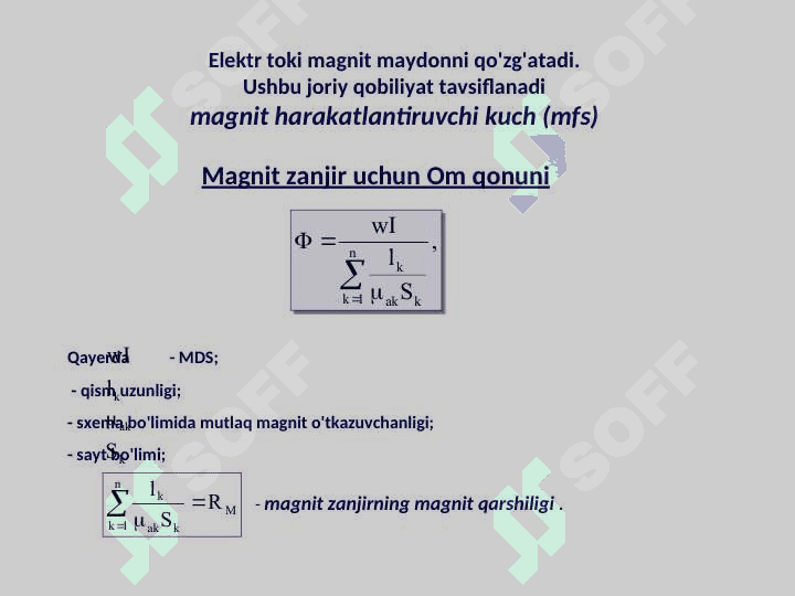 MAGNET CHILKALARNI TAHLIL VA HISOBI 3