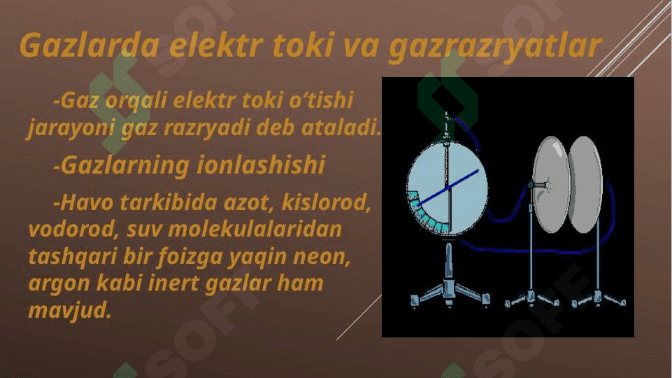 Gazlarda elektr toki va gaz razryatlar 2