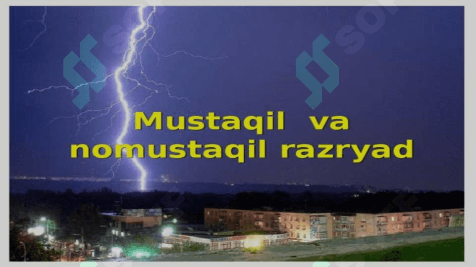 Mustaqil va mustaqil bo’lmagan gaz razryatlariMustaqil va mustaqil bo’lmagan gaz razryatlari 7
