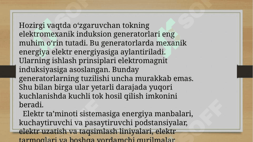 O’zgaruvchan tok qonunlari 4