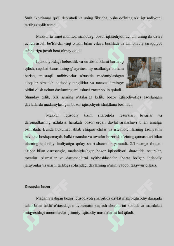 Bozor iqtisodiyoti. 8