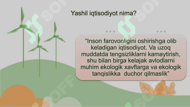 Yashil iqtisodiyot va uglerod izlarini kamaytirish strategiyalari 3